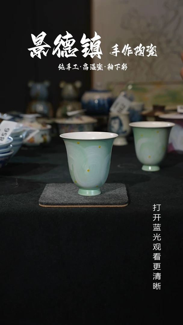 原创景德镇手工高温陶瓷879