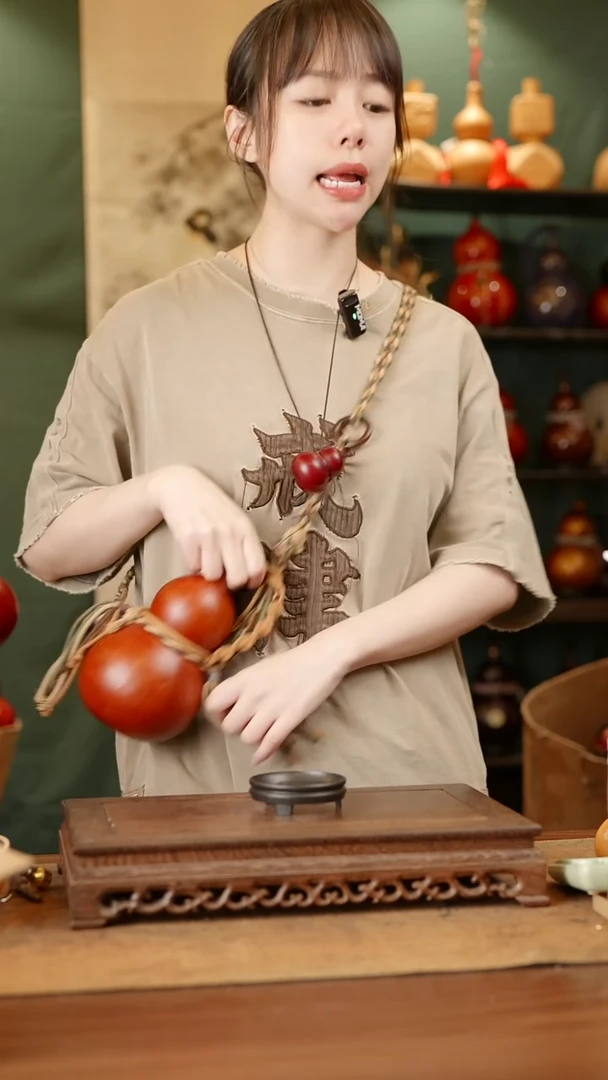 82号精品天然大漆酒葫芦一物一拍~