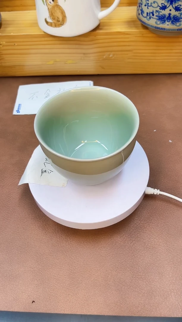 哥窑茶渣缸