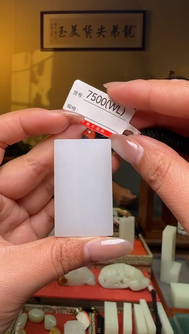 颈饰未镶嵌和田玉WL