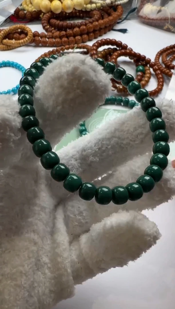 未镶嵌绿松石手串绿松石老型手串