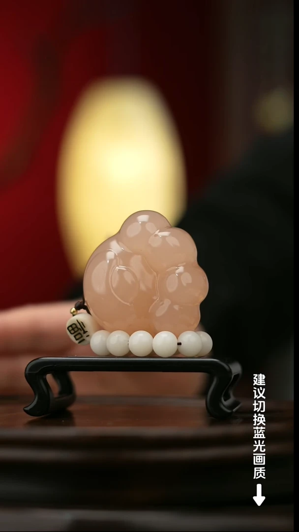 玉【小猫爪】天然玉石手把件