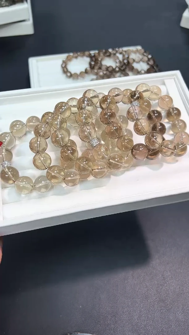 【闪购商品】水晶手串未镶嵌50o多样性发其一/1条默认微瑕