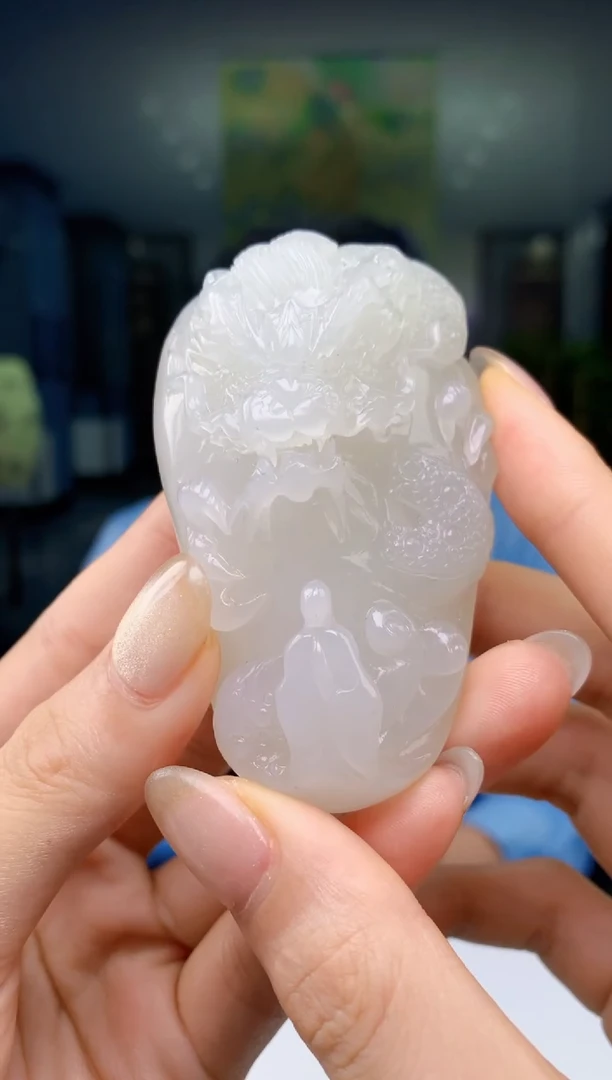 定制和田玉Boss阳天然和田玉（拍一发一）