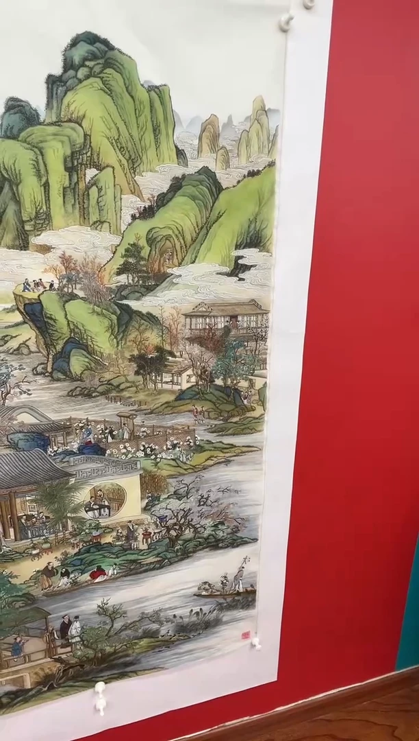 国画五**元张建伟老师国画作品