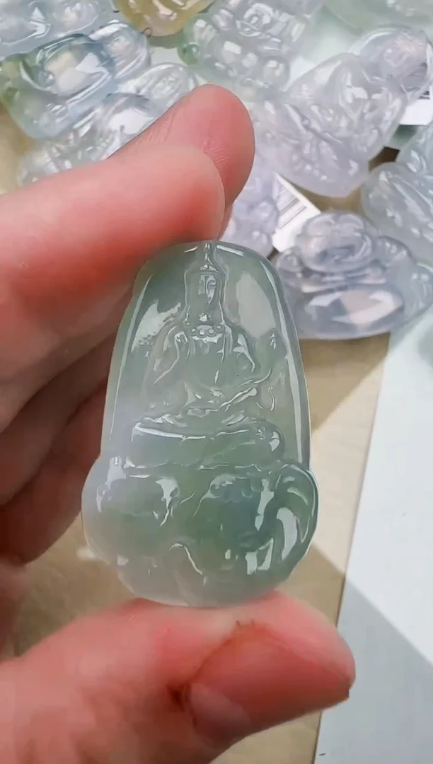 颈饰未镶嵌翡翠缅甸翡翠a货