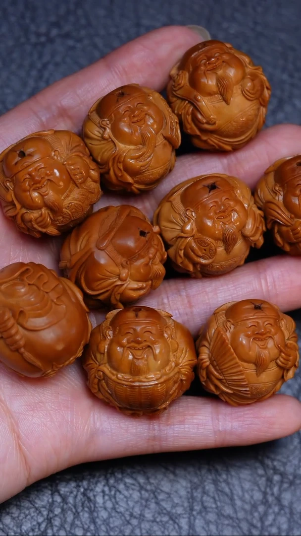 【闪购商品】橄榄核手串/手链宋水官四花财神