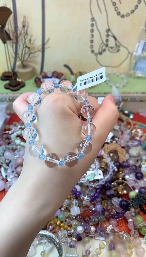 水晶手链未镶嵌386手串