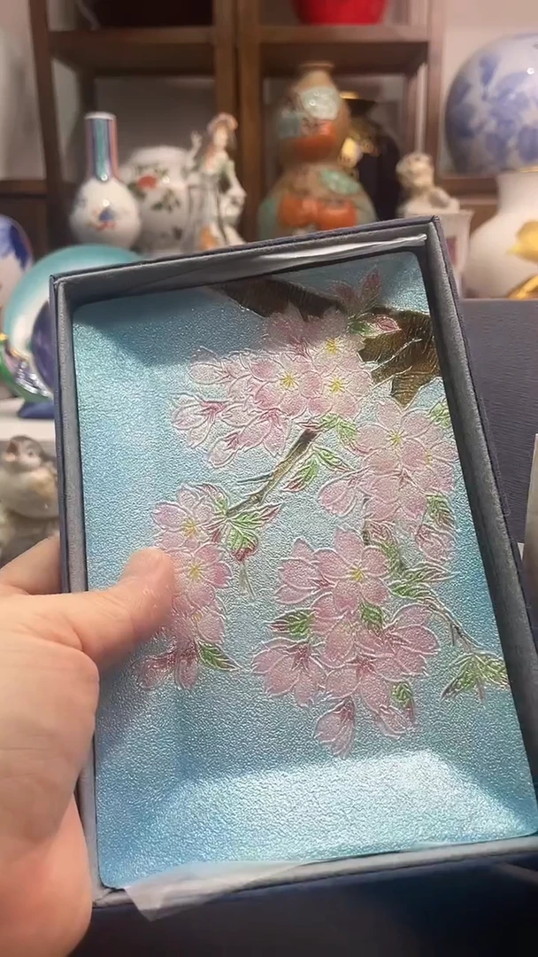 瓷片好**年七宝盘