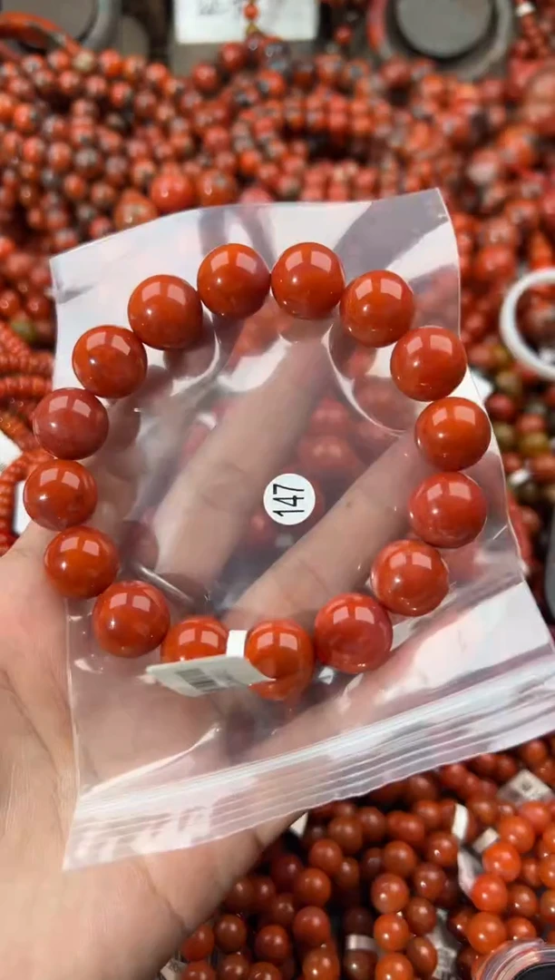 未镶嵌手串南红玛瑙14