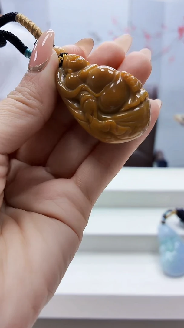 未镶嵌定制翡翠4917ty-毛货挂件87