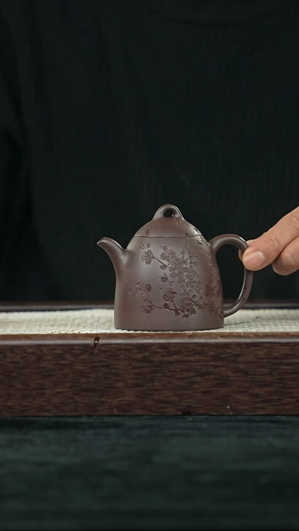 【闪购商品】紫砂其他@@EF15865金秀芳秦权刻梅