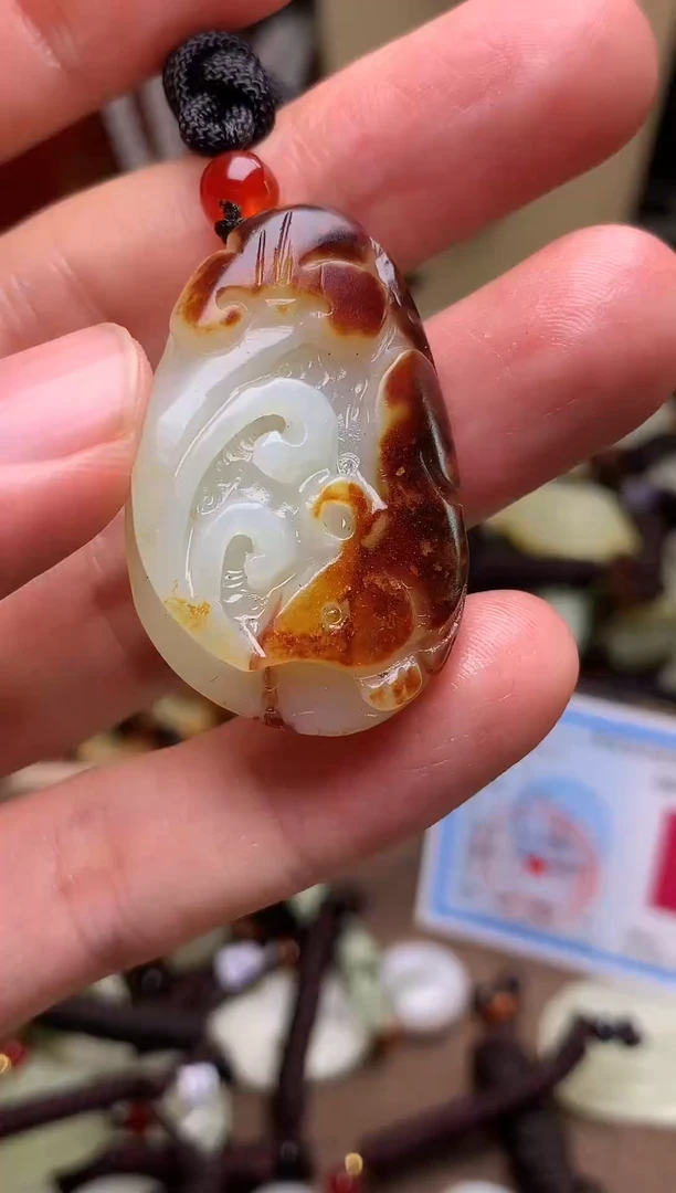 颈饰未镶嵌和田玉新疆料青海料清水和田玉吊坠