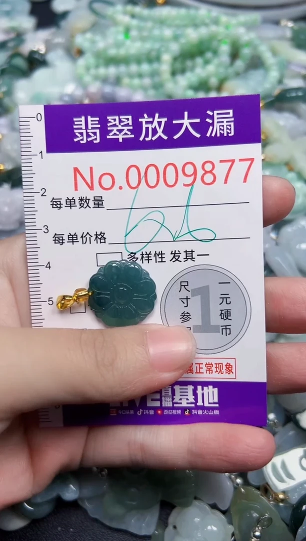 颈饰未镶嵌翡翠9877