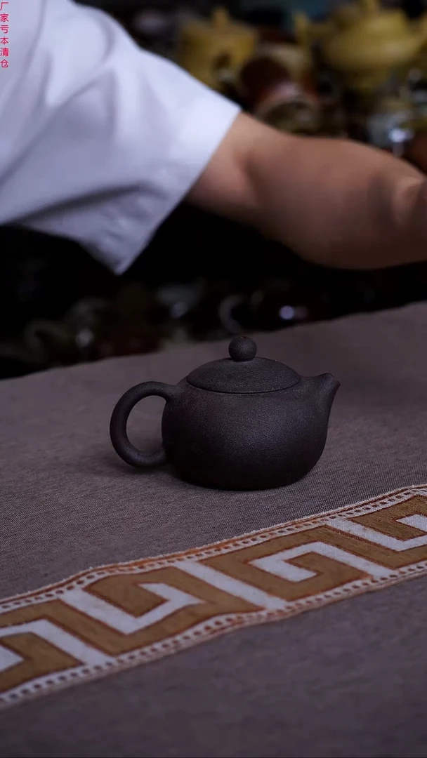 茶壶紫砂宜兴紫砂柴烧