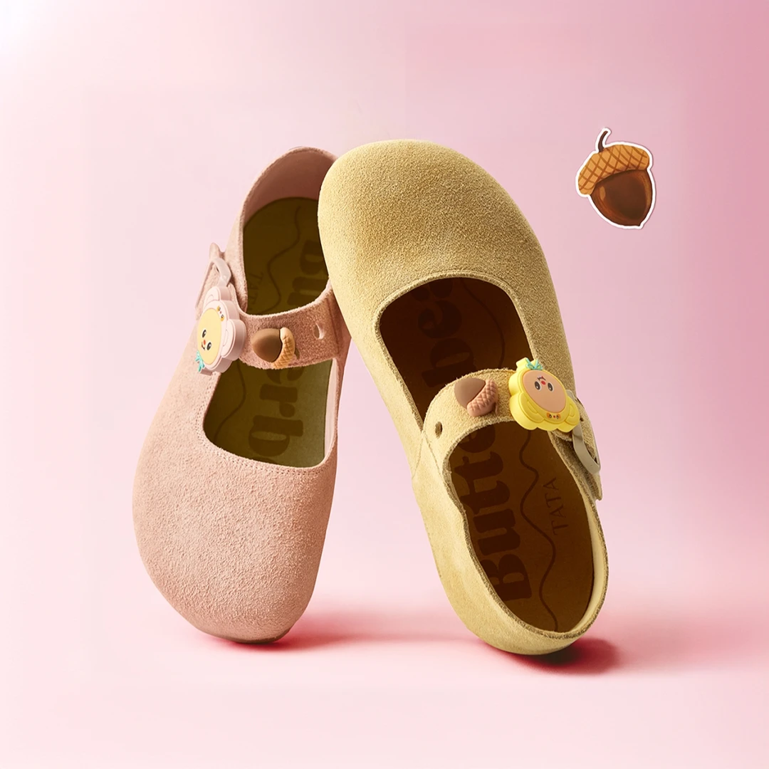 【百丽集团-TATA】2025秋商场款外穿女时尚休闲勃肯鞋新款4TM01CQ5