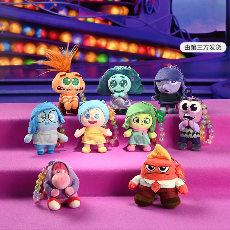 【迪士尼官旗】 皮克斯头脑特工队系列怕怕悠悠彩萌挂件圣诞礼物