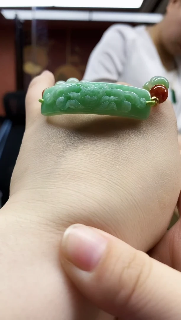 颈饰未镶嵌翡翠翡翠手串