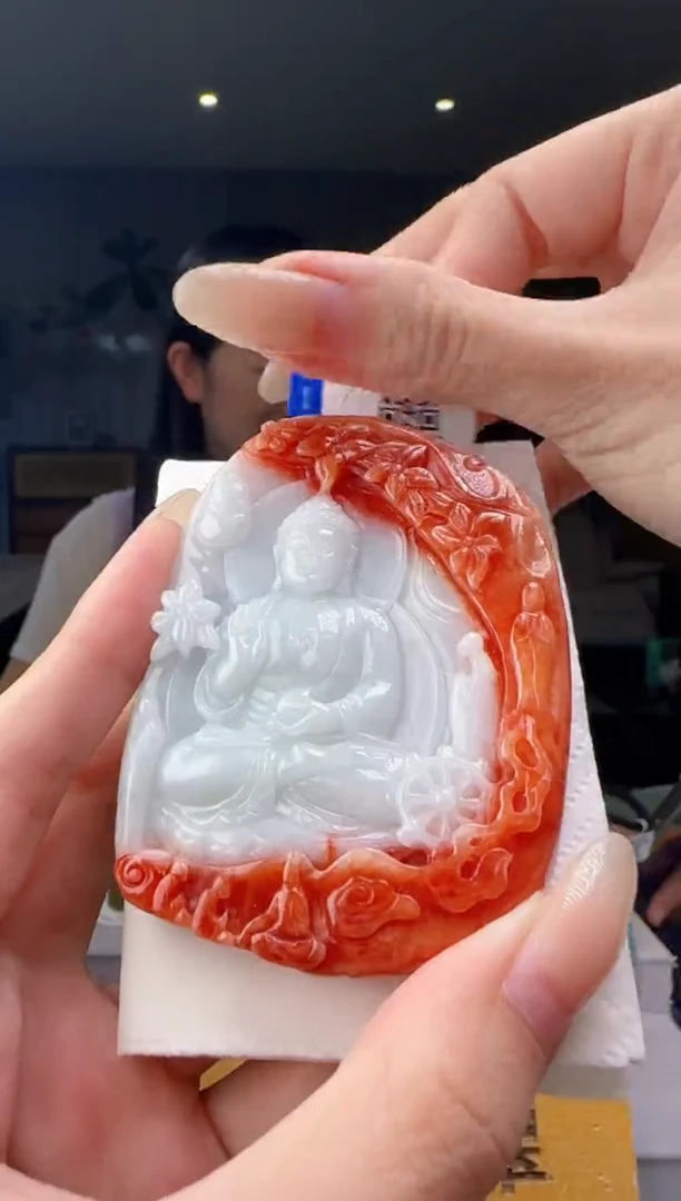 翡翠未镶嵌颈饰CC@@960Q7J04557