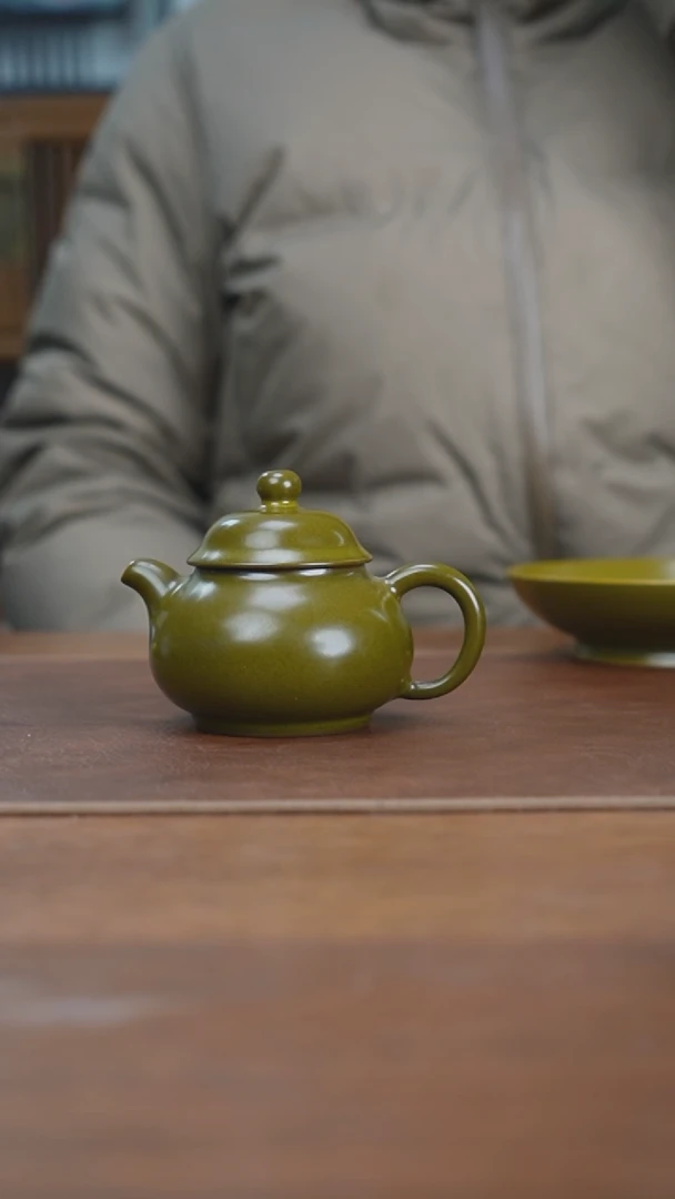 【闪购商品】杯景德镇茶叶末掇只壶