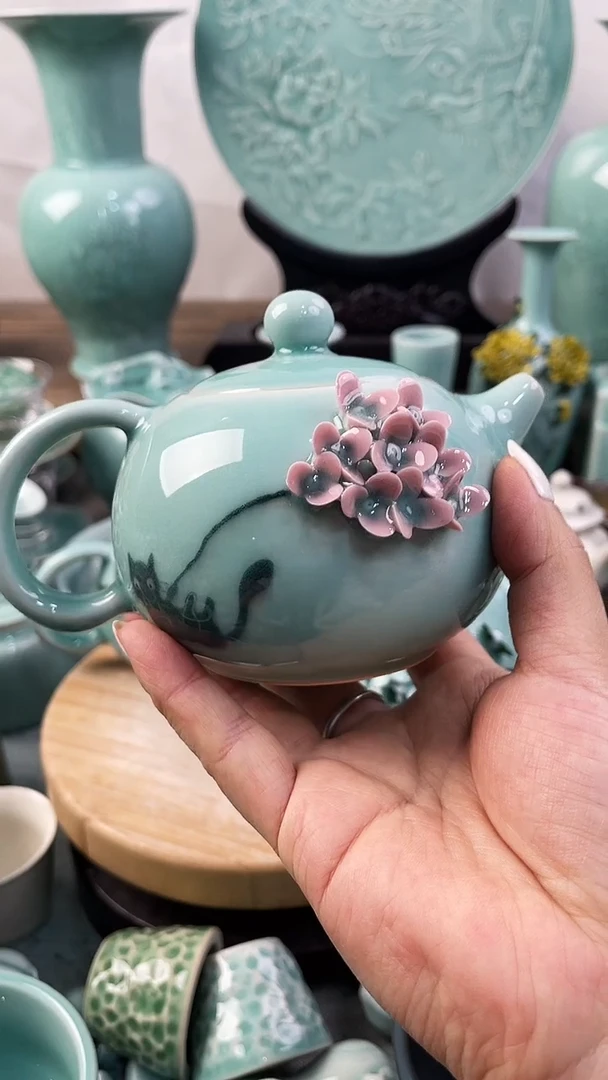 【闪购商品】手工捏花 福利款 慧仙青瓷 瓷器