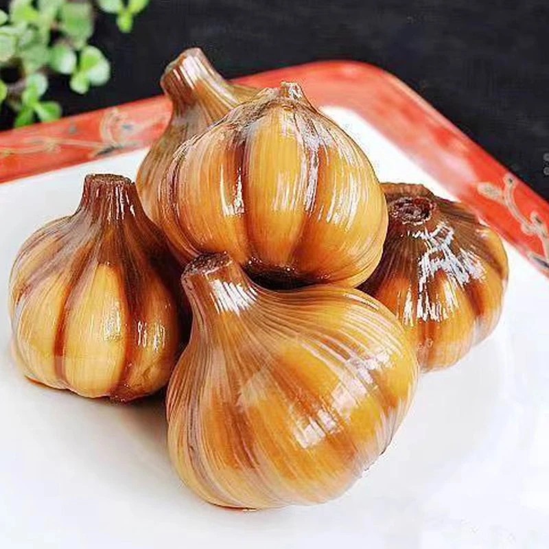 糖醋蒜泡大蒜头酸甜爽口下饭开胃早餐小菜酱菜泡菜酱萝卜糖蒜咸菜
