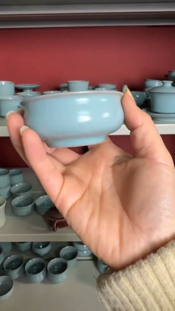 【闪购商品】杯176汝瓷纯手工卢氏杯