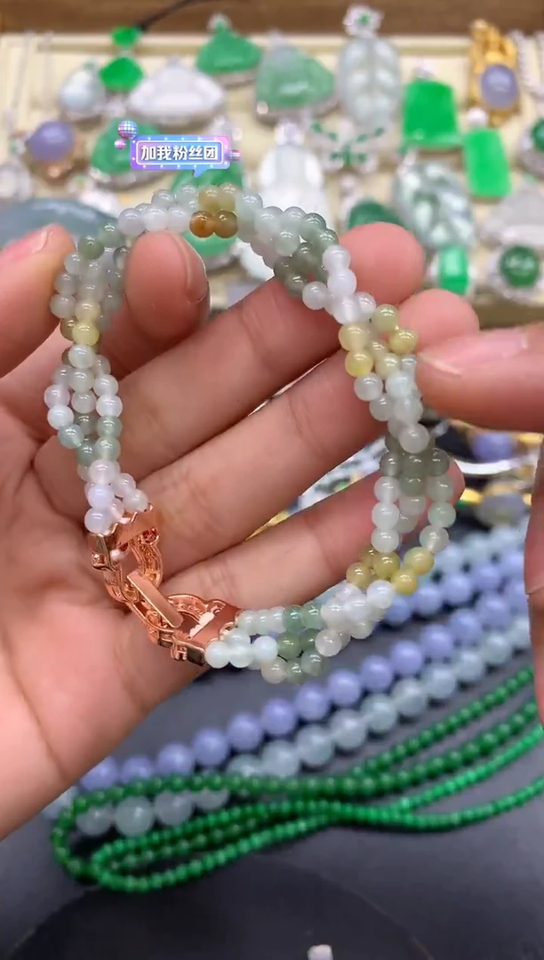 【闪购商品】翡翠手串未镶嵌14-中国好珍宝1