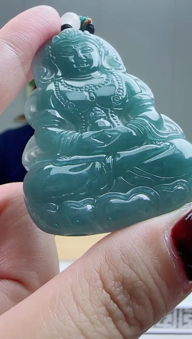 颈饰未镶嵌翡翠天然A货翡翠  多样性发其一