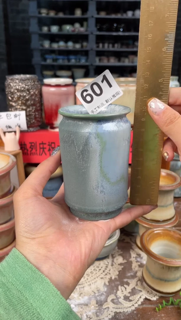 瓷片601知木小芳花盆