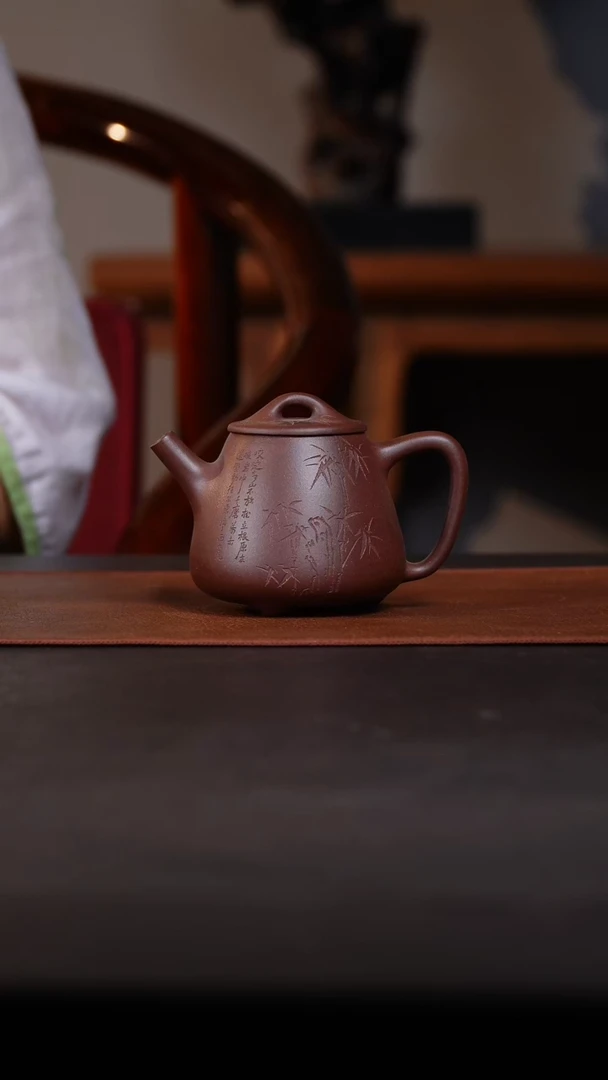茶壶紫砂原矿紫砂半手工只做精品200cc