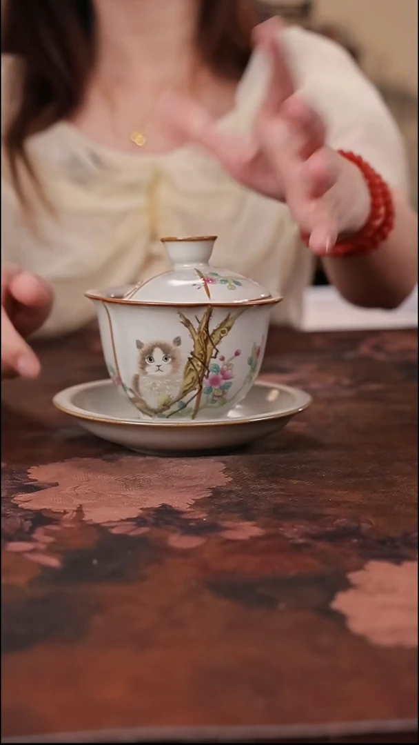 陶瓷茶具（无礼盒）@@141