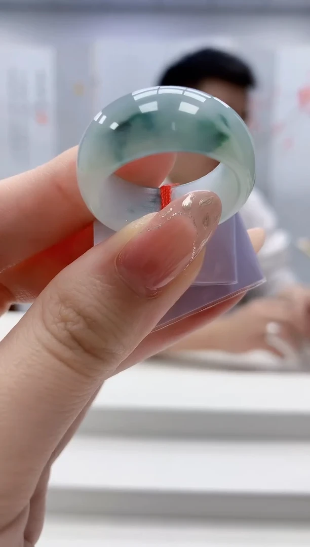 未镶嵌定制翡翠5028jw-毛货扳指26