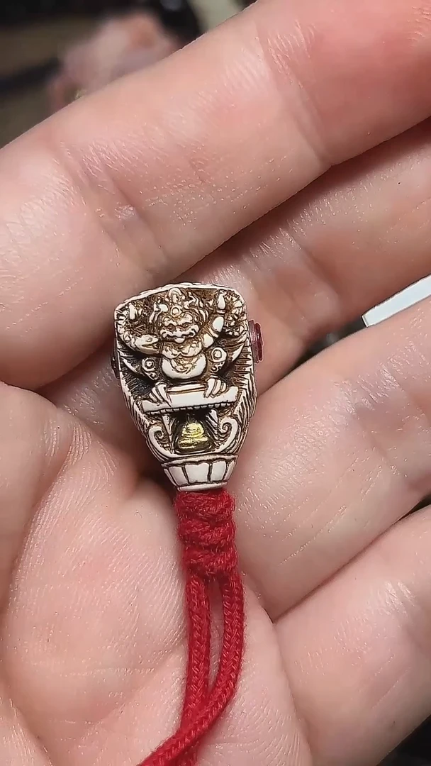 其他猛犸象牙大鹏造像三通13mm