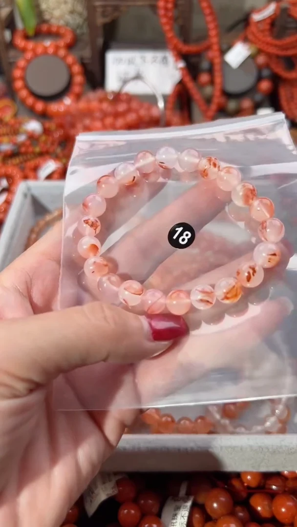 【闪购商品】南红玛瑙手串未镶嵌8