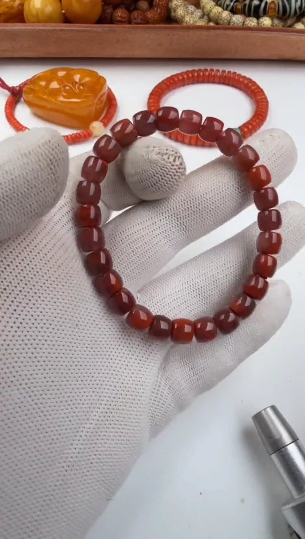 未镶嵌手串南红玛瑙南红