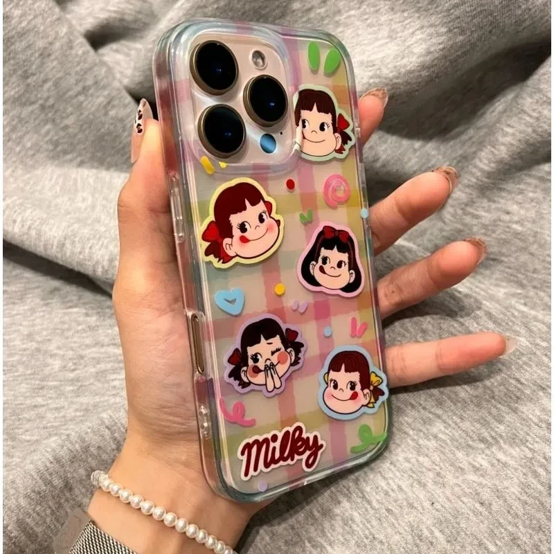 夕与空多巴胺不二家适用iPhone16/14手机壳华为P70vivo小米15oppo