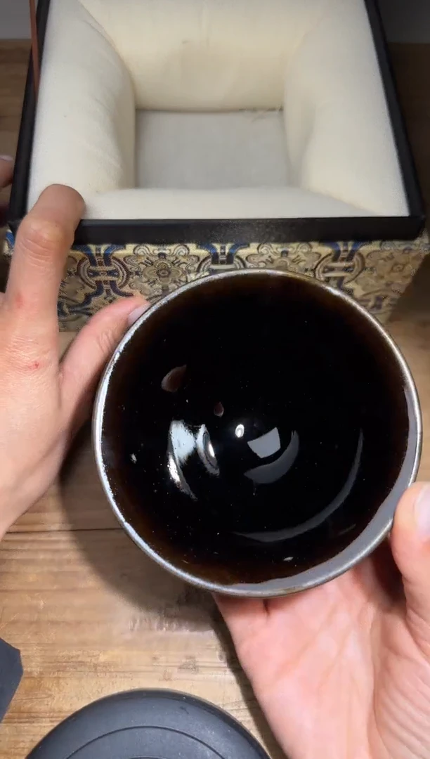 【闪购商品】茶盏黄美金精品建盏分享271