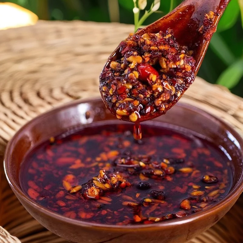 【东安老表】湖南手工油辣酱家用凉拌蘸料拌饭炒饭神器