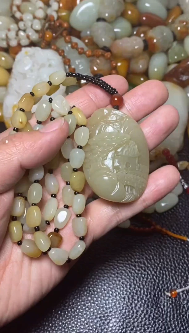 未镶嵌和田玉包链和田玉