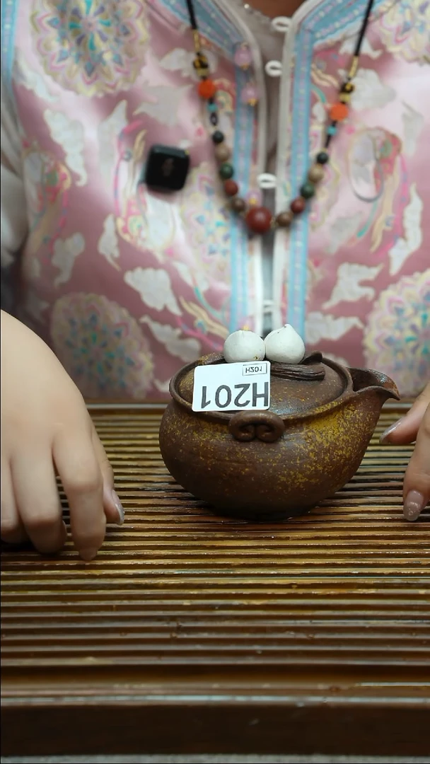 万古烧粗陶手工茶具