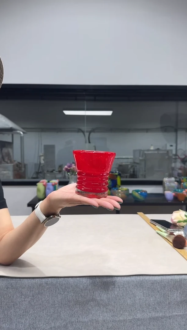 冷餐杯慕忆家手作琉璃花瓶