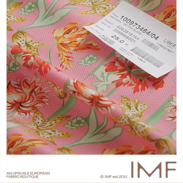 洋甘菊爱心 英国品牌LIBERTY Tana lawn长纤棉布 宽136CM