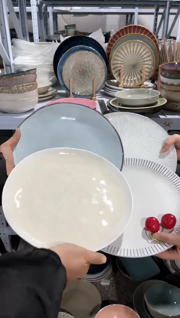 【闪购商品】瓷片外贸尾货瑕疵满20包邮X4 大盘组合