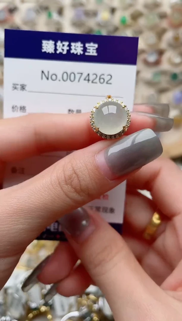 【闪购商品】翡翠戒指银S925镶嵌.........