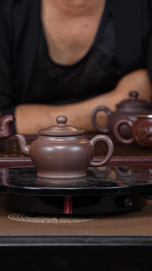 茶壶紫砂三拼笠帽宫灯180预售