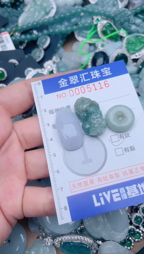 翡翠未镶嵌颈饰5116......1