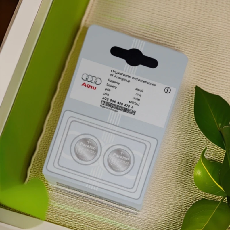 CR2032纽扣电池奥迪全系 Q5LA6LA4LA3Q3Q7A5汽车钥匙电池