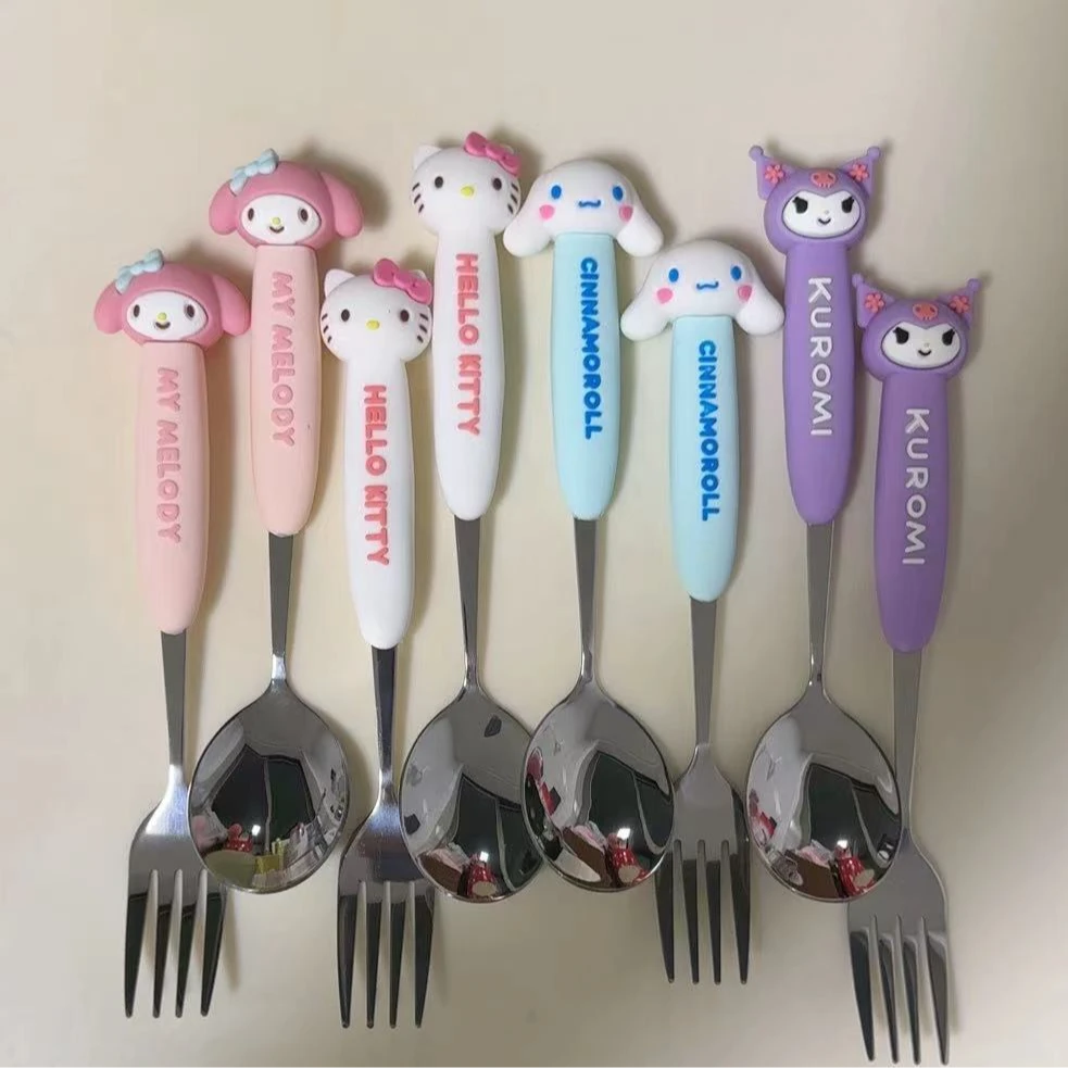 【叉勺组合】创意餐具卡通叉勺组合