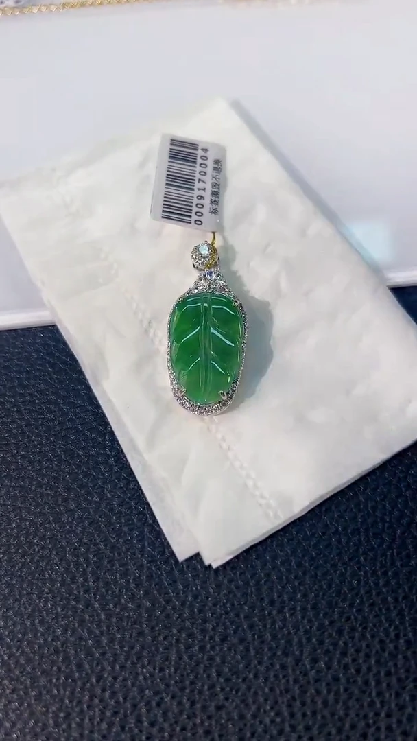 颈饰未镶嵌翡翠 缅料A货/支持复检/一件